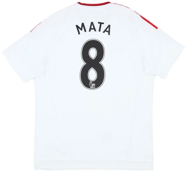 adidas 2015-16 Manchester United Away Shirt Mata #8 - 7/10 - (L)