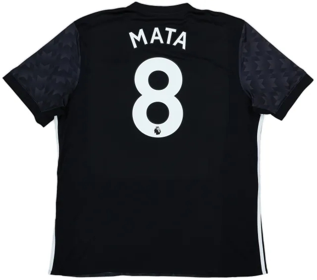 adidas 2017-18 Manchester United Away Shirt Mata #8 - 5/10 - (XL)