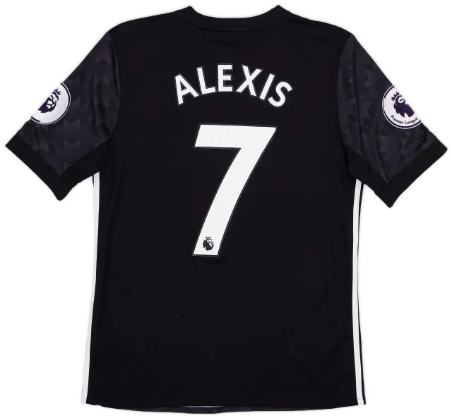 adidas 2017-18 Manchester United Away Shirt Alexis #7 - 7/10 - (XL.Boys)