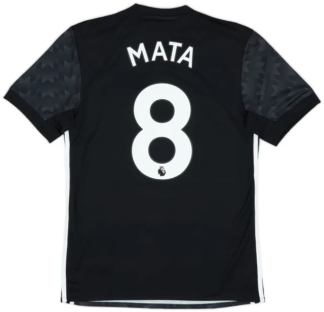adidas 2017-18 Manchester United Away Shirt Mata #8 (S)