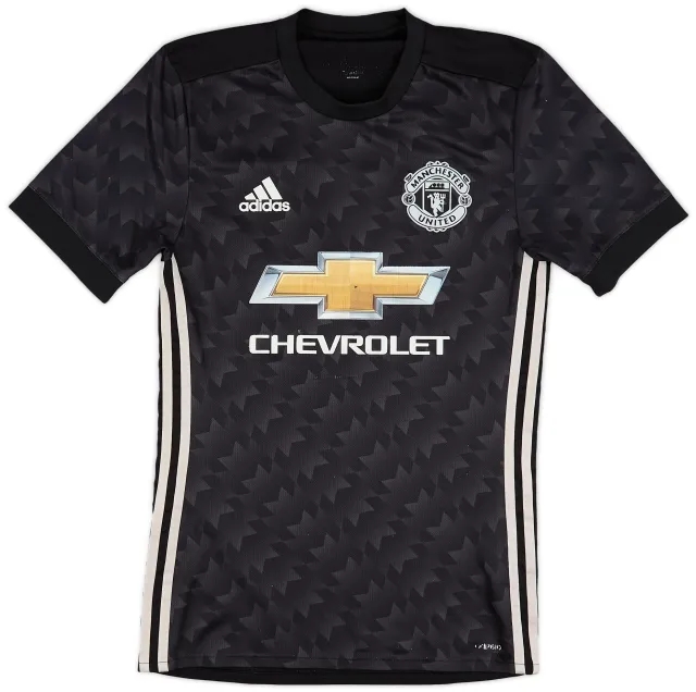 adidas 2017-18 Manchester United Authentic Away Shirt - 5/10 - (S)