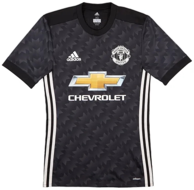 adidas 2017-18 Manchester United Away Shirt - 9/10 - (XS)