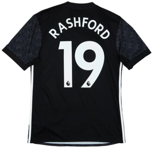 adidas 2017-18 Manchester United Away Shirt Rashford #19 - 9/10 - (S)