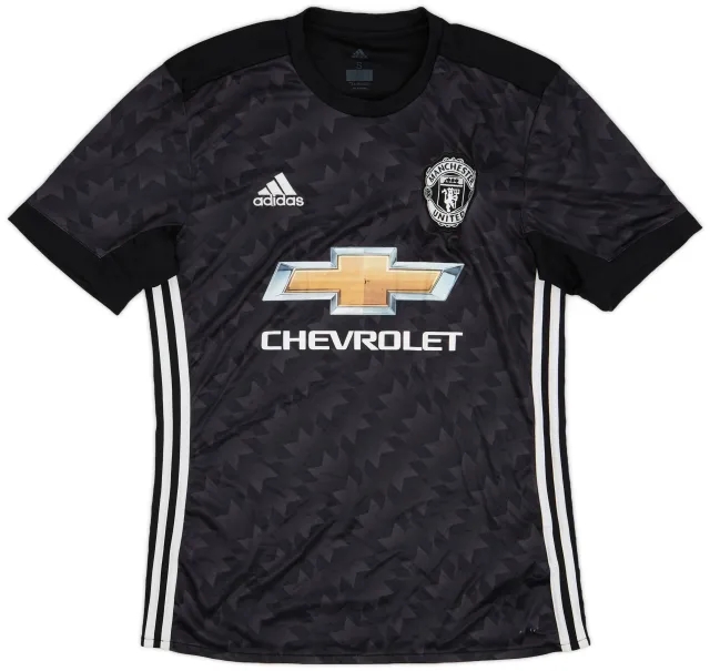 adidas 2017-18 Manchester United Away Shirt - 5/10 - (S)