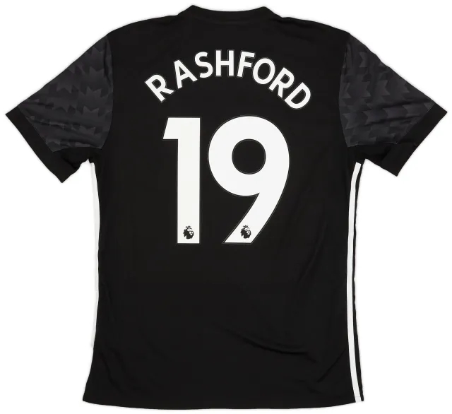 adidas 2017-18 Manchester United Away Shirt Rashford #19 - 8/10 - (M)