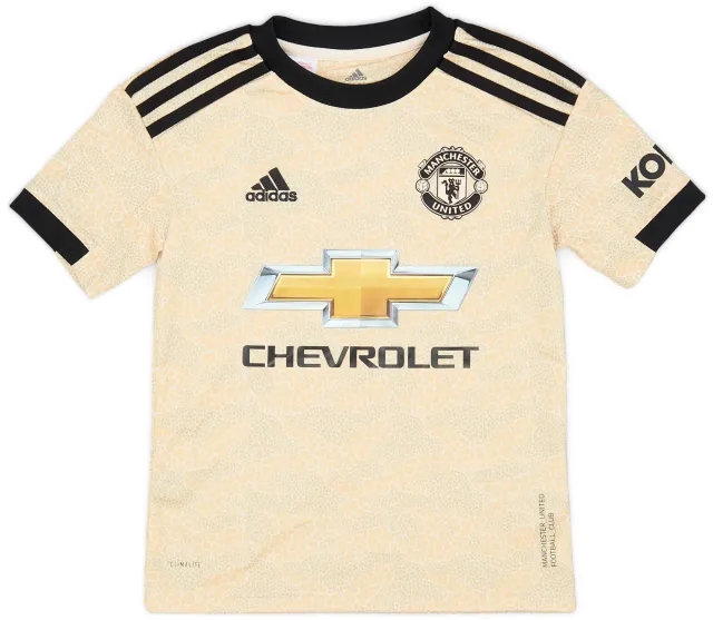 adidas 2019-20 Manchester United Away Shirt - 10/10 - (S.Boys)