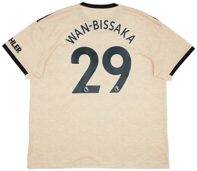 adidas 2019-20 Manchester United Away Shirt Wan-Bissaka #29 - 10/10 - (XXL)