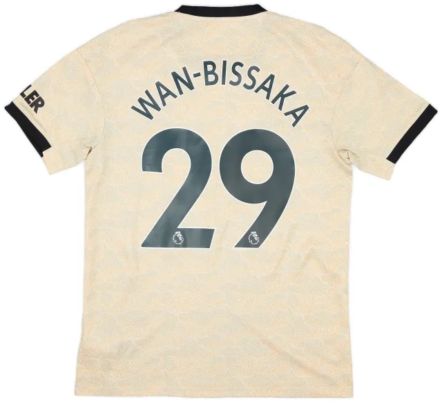 adidas 2019-20 Manchester United Away Shirt Wan-Bissaka #29 - 9/10 - (M)