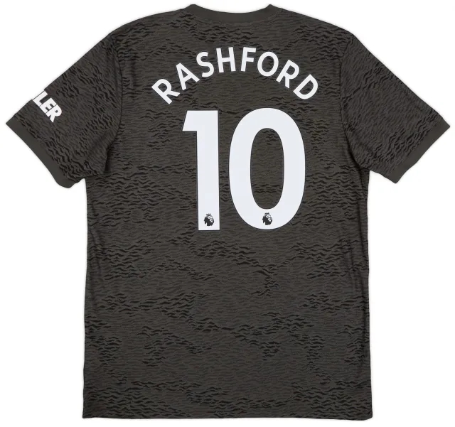 adidas 2020-21 Manchester United Away Shirt Rashford #10 - 8/10 - (L)