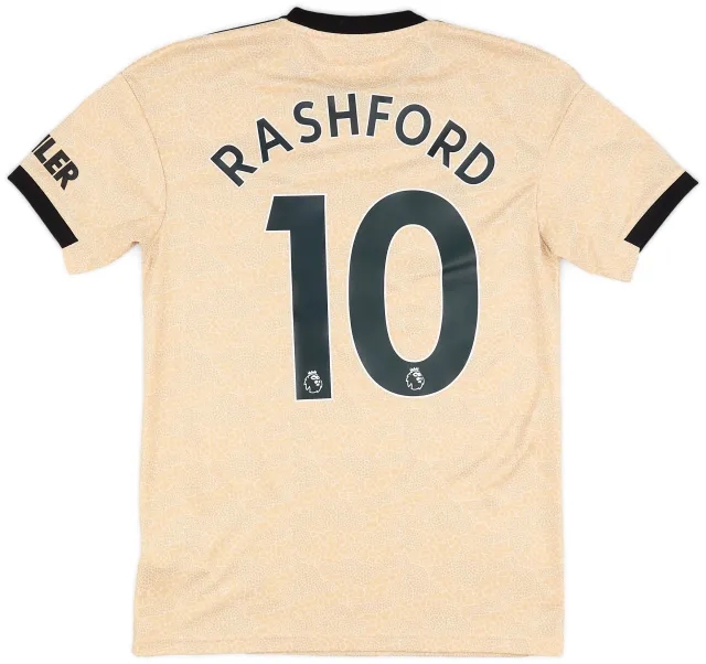 adidas 2019-20 Manchester United Away Shirt Rashford #10 - 10/10 - (S)