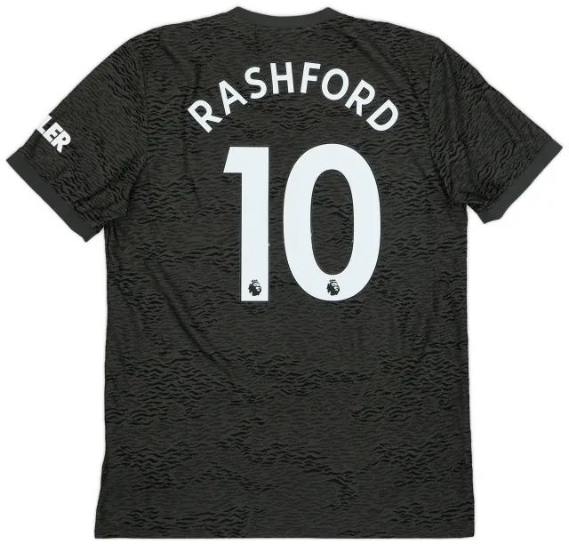 adidas 2020-21 Manchester United Away Shirt Rashford #10 - 8/10 - (L)