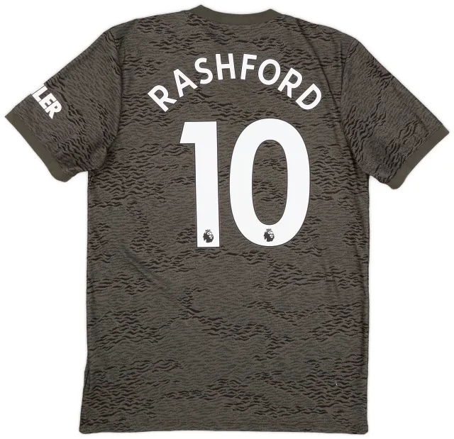adidas 2020-21 Manchester United Away Shirt Rashford #10 - 8/10 - (M)