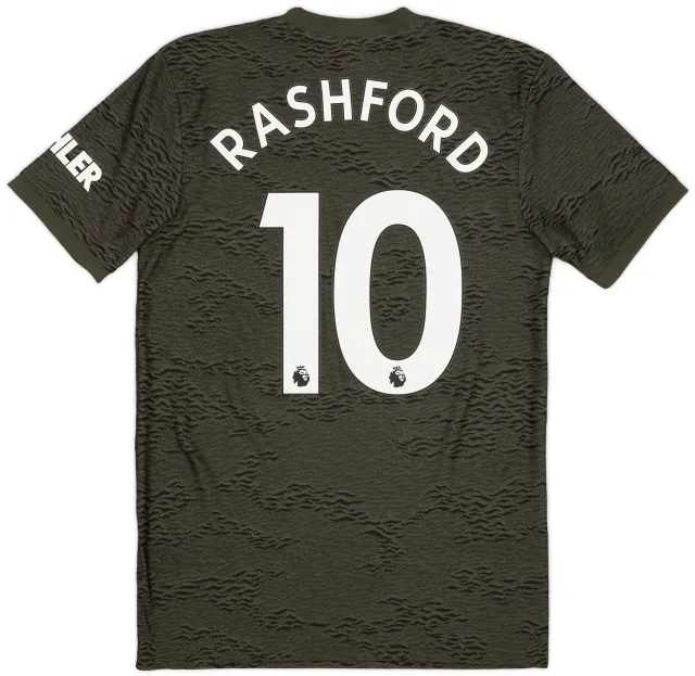 adidas 2020-21 Manchester United Away Shirt Rashford #10 - 10/10 - (S)