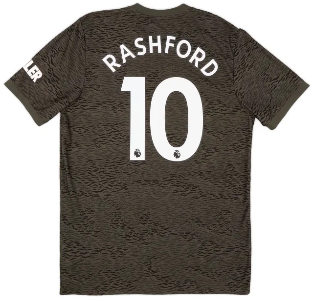 adidas 2020-21 Manchester United Away Shirt Rashford #10 - 9/10 - (L)