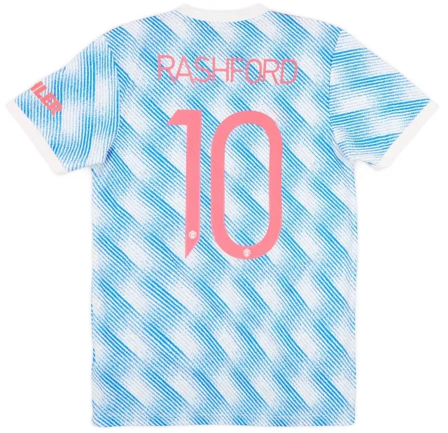 adidas 2021-22 Manchester United Away Shirt Rashford #10 - 8/10 - (M)