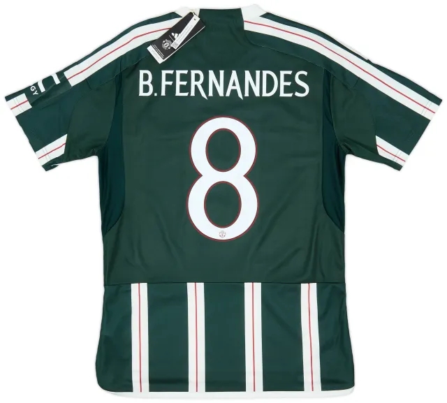 adidas 2023-24 Manchester United Away Shirt B.Fernandes #8 (M)