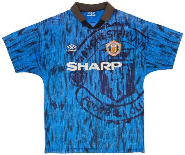 Umbro 1992-93 Manchester United Away Shirt - 6/10 - (M)