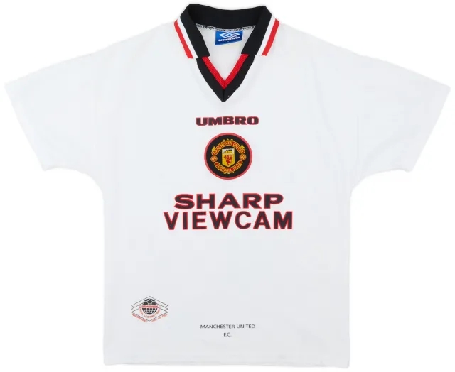 Umbro 1997-99 Manchester United Away Shirt - 5/10 - (Y)