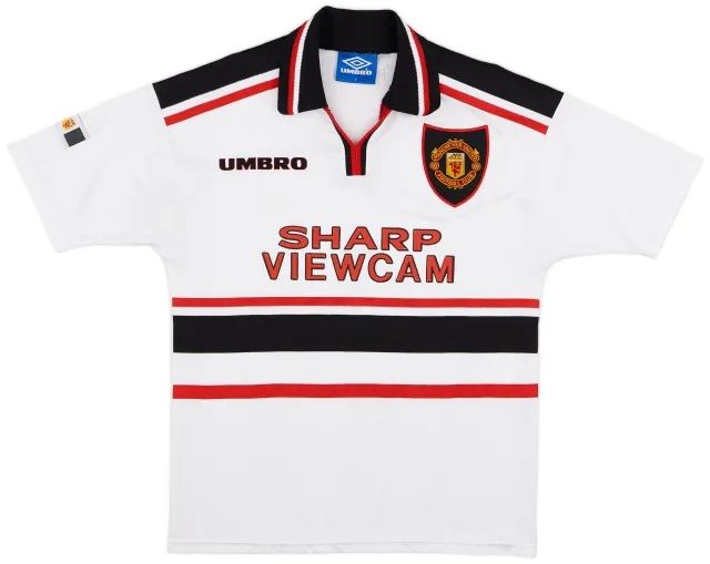 Umbro 1996-97 Manchester United Away Shirt - 8/10 - (Y)