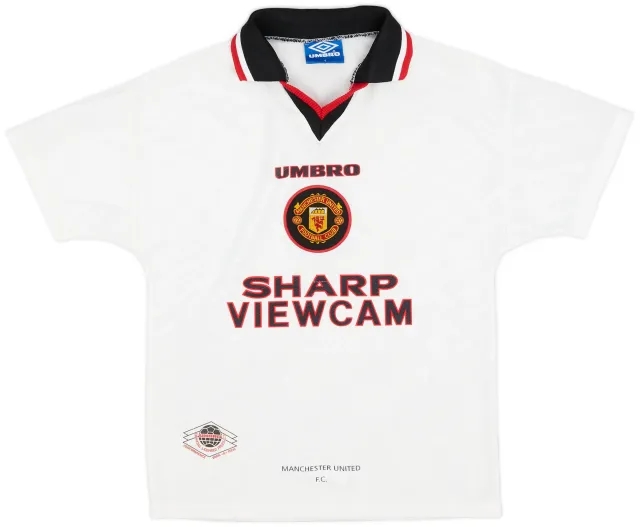 Umbro 1996-97 Manchester United Away Shirt - 8/10 - (Y)
