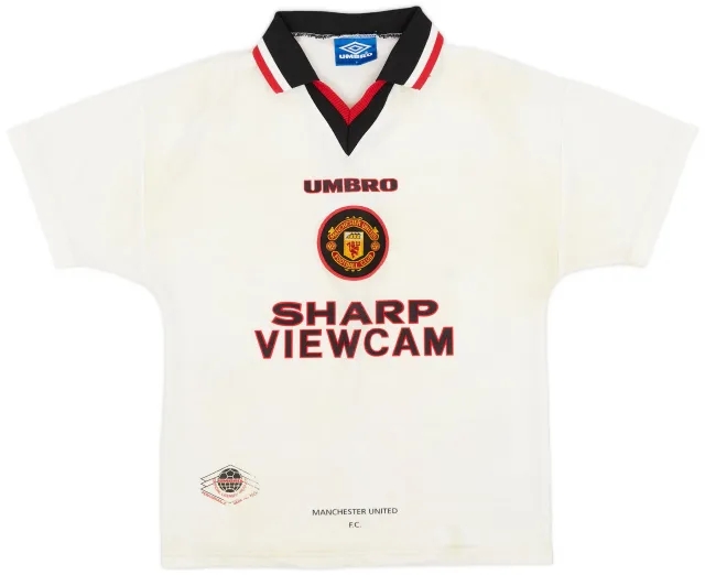 Umbro 1996-97 Manchester United Away Shirt - 5/10 - (Y)