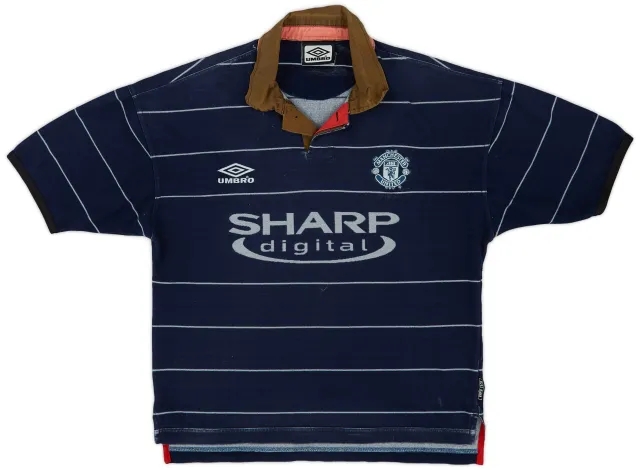 Umbro 1999-00 Manchester United Away Shirt - 5/10 - (Y)