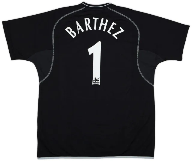 Umbro 2000-02 Manchester United GK Shirt Barthez #1 - 7/10 - (XL)