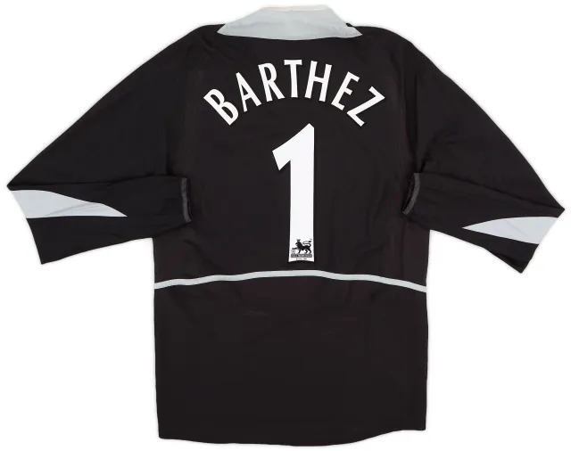 Nike 2002-04 Manchester United GK Shirt Barthez #1 - 8/10 - (L)
