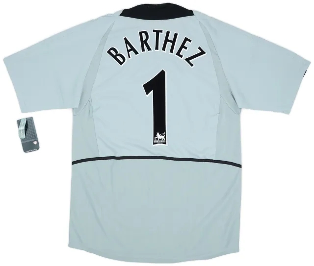 Nike 2002-04 Manchester United GK S/S Shirt Barthez #1 (L)