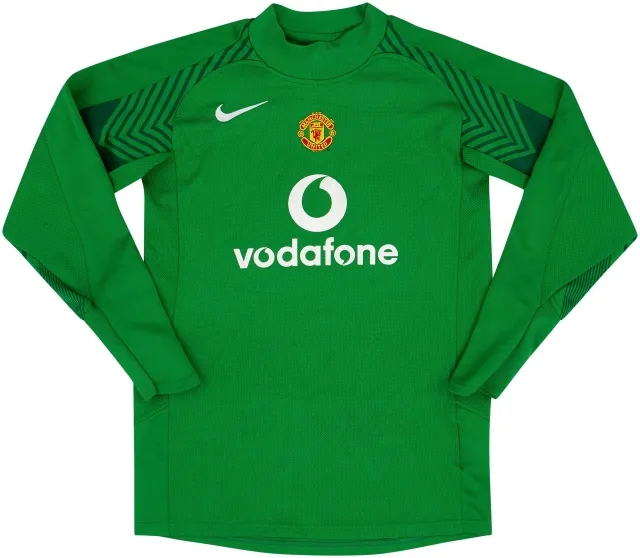 Nike 2005-06 Manchester United GK Shirt - 8/10 - (L.Boys)