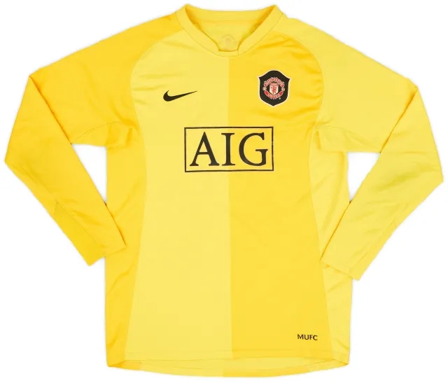 Nike 2006-07 Manchester United GK Shirt - 8/10 - (XL.Boys)