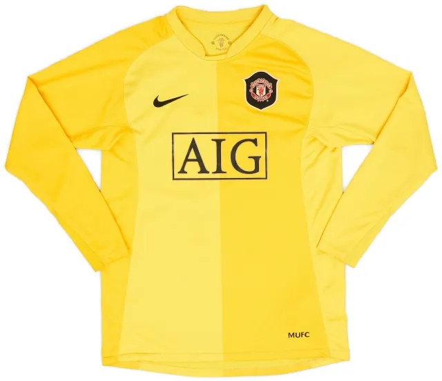 Nike 2006-07 Manchester United GK Shirt - 7/10 - (L.Boys)