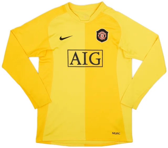 Nike 2006-07 Manchester United GK Shirt - 8/10 - (XL.Boys)