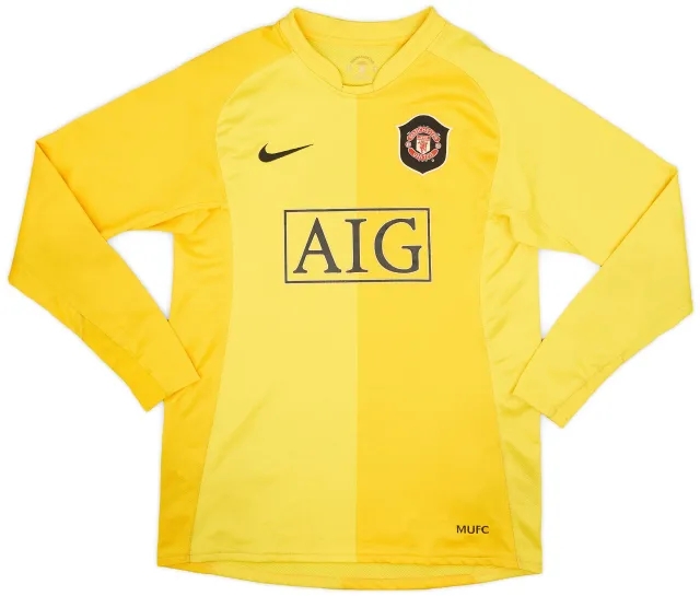 Nike 2006-07 Manchester United GK Shirt - 6/10 - (L.Boys)
