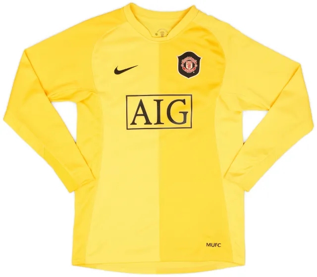 Nike 2006-07 Manchester United GK Shirt - 7/10 - (L.Boys)
