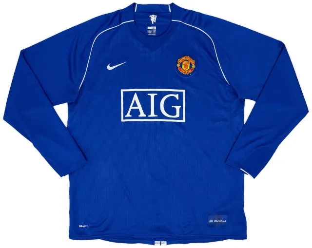 Nike 2007-08 Manchester United GK Shirt - 6/10 - (XL)