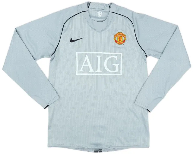 Nike 2007-08 Manchester United GK Shirt - 7/10 - (S)