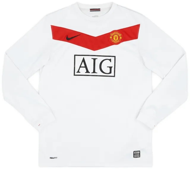 Nike 2009-10 Manchester United GK Shirt - 10/10 - (XL.Boys)