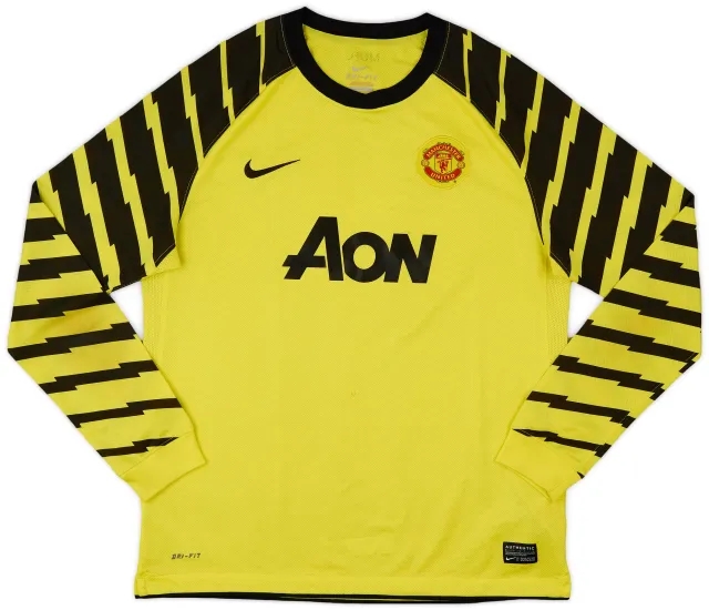Nike 2010-11 Manchester United Purple GK Shirt - 8/10 - (XL.Boys)