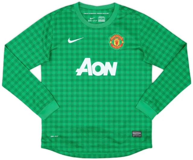 Nike 2012-13 Manchester United GK Away Shirt - 10/10 - (L.Boys)