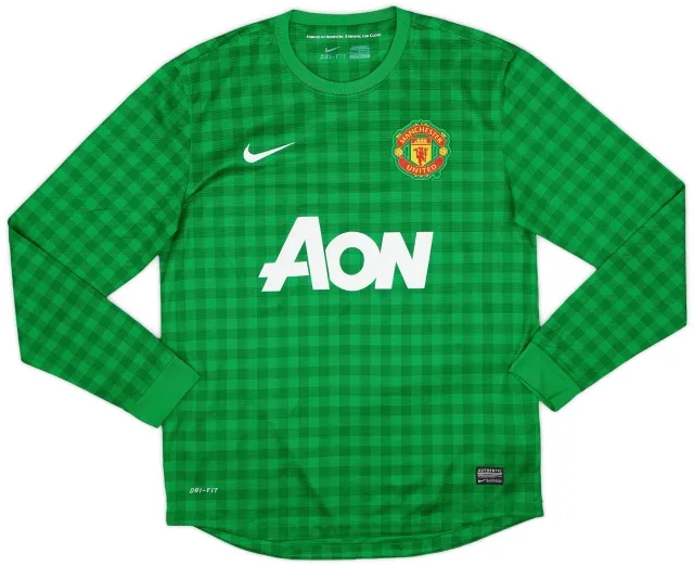 Nike 2012-13 Manchester United GK Away Shirt - 6/10 - (M)