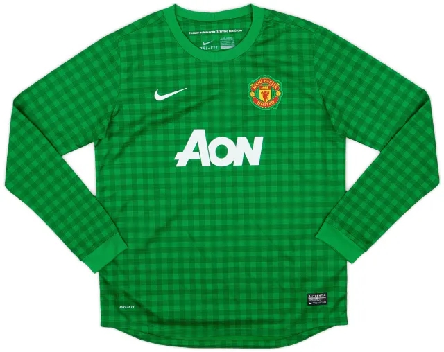 Nike 2012-13 Manchester United GK Away Shirt - 9/10 - (XL.Boys)