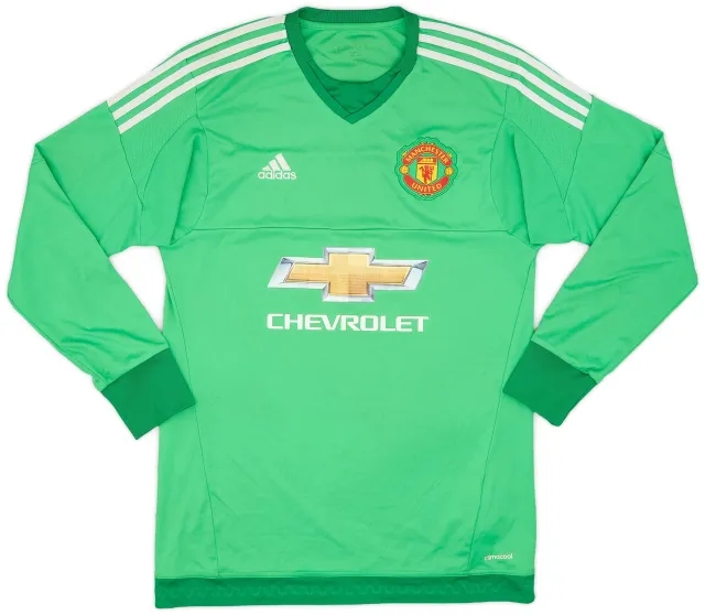 adidas 2015-16 Manchester United GK Shirt - 6/10 - (M)