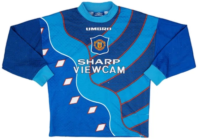 Umbro 1994-97 Manchester United GK Third Shirt #1 - 7/10 - (Y)