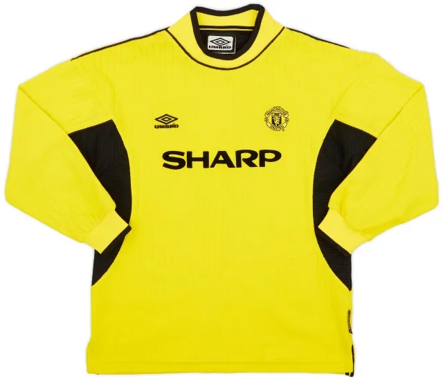 Umbro 1999-00 Manchester United GK Shirt - 8/10 - (M.Boys)