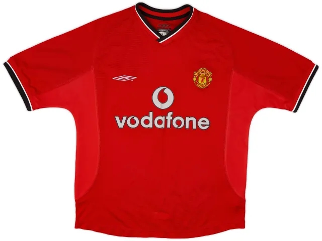 Umbro 2000-02 Manchester United Home Shirt - 5/10 - (Y)