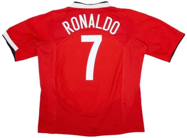Nike 2004-06 Manchester United Home Shirt Ronaldo #7 - 4/10 - (L)