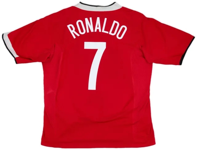 Nike 2004-06 Manchester United Home Shirt Ronaldo #7 - 5/10 - (L)