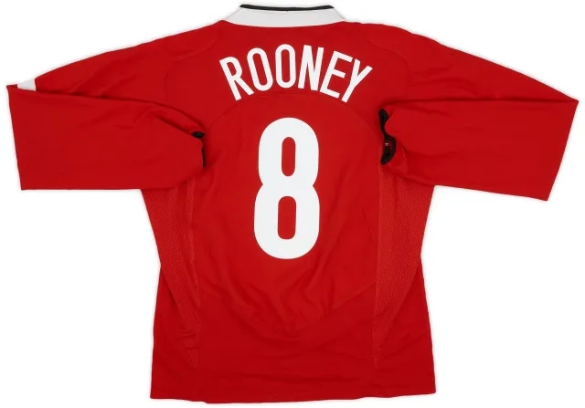 Nike 2004-06 Manchester United Home Shirt - 7/10 - (XL.Boys)