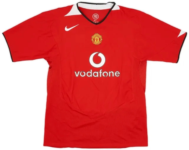 Nike 2004-06 Manchester United Home Shirt - 7/10 - (XL.Boys)